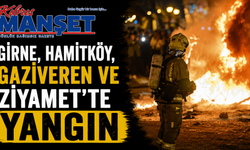 Girne, Hamitköy, Gaziveren ve Ziyamet’te yangın