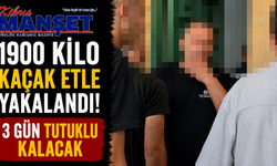 1900 Kilo Kaçak Etle Yakalandı