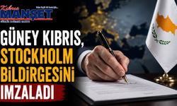 Güney Kıbrıs, Stockholm Bildirgesini imzaladı