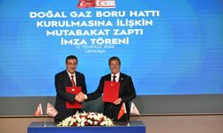 Türkiye Cumhuriyeti ile KKTC arasında Doğalgaz Boru Hattı Kurulmasına İlişkin Mutabakat Zaptı imzalandı