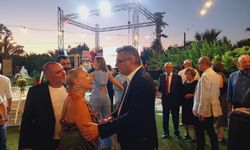 Cumhurbaşkanı Erhürman rahatsızlığı ardından 11 Temmuz Basın Günü resepsiyona katıldı