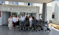 BBIWK, Dr. Burhan Nalbantoğlu Devlet Hastanesi’ne tekerlekli iskemle bağışında bulundu