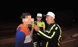 Trafik denetimlerinde 381 sürücü ceza aldı, 40 araç trafikten men edildi