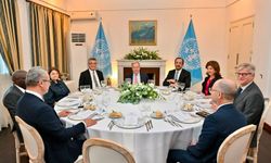 Erhürman, Guterres ve Hristodulidis’in bir araya geldiği akşam yemeği sona erdi