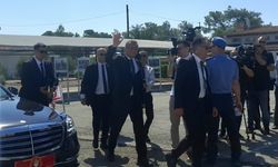 Guterres, Erhürman ve Hristodulidis’in ara bölgede bir araya geldiği üçlü görüşme başladı