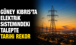 Güney Kıbrıs’ta elektrik sistemindeki talepte tarihi rekor