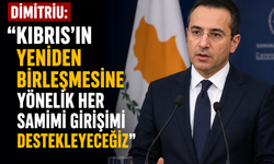 Dimitriu: “Kıbrıs'ın yeniden birleşmesine yönelik her samimi girişimi destekleyeceğiz