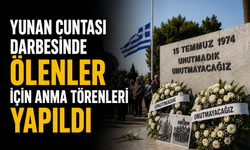 Yunan cuntası darbesinde ölenler için anma törenleri yapıldı