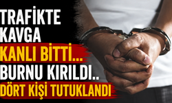 Trafikte Kavga Kanlı Bitti...