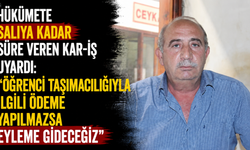 Hükümete salıya kadar süre veren Kar-İş uyardı: “Öğrenci taşımacılığıyla ilgili ödeme yapılmazsa eyleme gideceğiz”