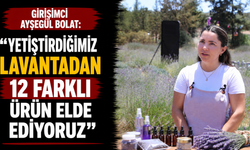 Kadın girişimci, Türkiye'nin desteği ile Karpaz'a lavanta bahçesi kurdu