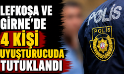 Lefkoşa ve Girne'de 4 kişi uyuşturucudan tutuklandı