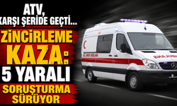 ATV, Karşı Şeride Geçti... Zincirleme Kaza: 5 Yaralı