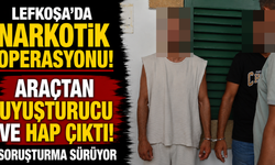 Lefkoşa'da Narkotik Operasyonu...