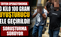 Tayfun Operasyonunda 3 Kilo 100 Gram Uyuşturucu Ele Geçirildi