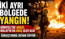 Bir Günde İki Yangın... Maddi Hasar Meydana Geldi