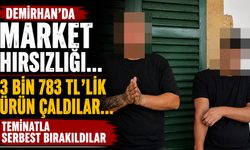 Demirhan'da Market Hırsızlığı... 3 Bin 783 TL'lik Ürün Çaldılar