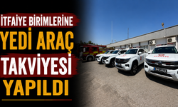İtfaiye birimlerine yedi araç takviyesi yapıldı