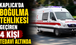 Kaplıca’da boğulma tehlikesi geçiren 4 kişi tedavi altında