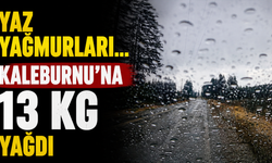 Yaz yağmurları…Kaleburnu’na 13 kg yağdı