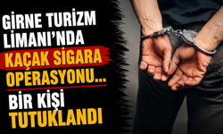 Girne Turizm Limanı'nda Kaçak Sigara Operasyonu... Bir Kişi Tutuklandı