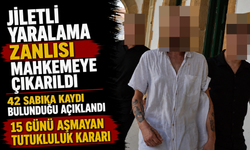 Jiletli Yaralama Zanlısı Mahkemeye Çıkarıldı