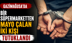 Gazimağusa’da bir süpermarketten mayo çalan iki kişi tutuklandı