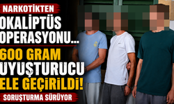 Narkotikten Okaliptüs Operasyonu... 600 Gram Uyuşturucu Ele Geçirildi