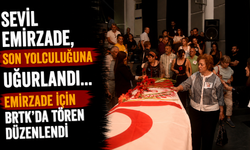 Sevil Emirzade, son yolculuğuna uğurlandı...Emirzade için BRTK’da tören düzenlendi