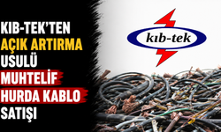 KIB-TEK'ten açık artırma usulü muhtelif hurda kablo satışı