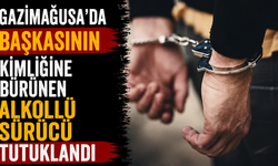 Gazimağusa’da başkasının kimliğine bürünen alkollü sürücü tutuklandı