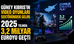Güney Kıbrıs'ın video oyunları sektöründeki geliri 2025 yılında 3,2 milyar euroyu geçti