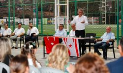Cumhurbaşkanı Erhürman, Boğazköy, Dikmen ve Taşkent’i ziyaret etti