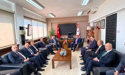 İçişleri Bakanı Oğuz, TC Emniyet Genel Müdürü Ali Fidan’ı kabul etti