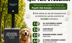 Girne Belediyesi, “Evcil Hayvan Atık İstasyonları” uygulamasını hayata geçirdi
