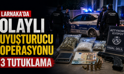 Larnaka’da olaylı uyuşturucu operasyonu: 3 tutuklama