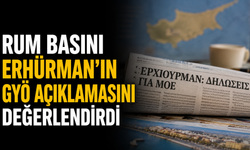 Rum basını Erhürman'ın GYÖ açıklamasını değerlendirdi