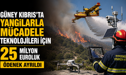 Güney Kıbrıs’ta yangılarla mücadele teknolojileri için 25 milyon euroluk ödenek ayrıldı