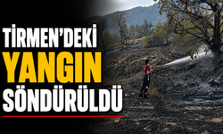 Tirmen’deki yangın söndürüldü