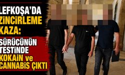 Lefkoşa’da Zincirleme Kaza: Sürücünün Testinde Kokain ve Cannabis Çıktı