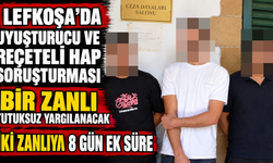 Lefkoşa’da uyuşturucu ve reçeteli hap soruşturması