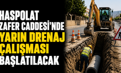 Haspolat Zafer Caddesi'nde yarın drenaj çalışması başlatılacak