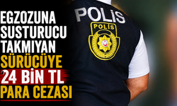 Egzozuna susturucu takmayan sürücüye 24 bin TL para cezası