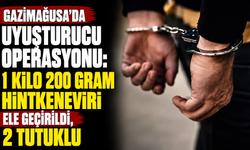 Gazimağusa’da uyuşturucu operasyonu: 1 kilo 200 gram hintkeneviri ele geçirildi, 2 tutuklu
