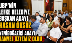UBP’nin Lefke Belediye Başkan adayı Hasan Öksüz, Yeniboğaziçi adayı Tanyel Öztemiz oldu