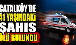 Çatalköy'de 41 yaşındaki şahıs ölü bulundu