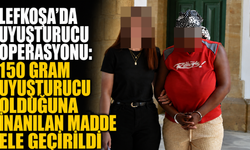 Lefkoşa’da uyuşturucu operasyonu: 150 gram uyuşturucu olduğuna inanılan madde ele geçirildi