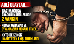 Adli olaylar...
