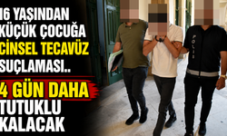 16 yaşından küçük çocuğa cinsel tecavüz suçlaması