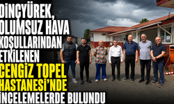 "Dinçyürek: "Hastanede jeneratörle hizmet veriliyor"